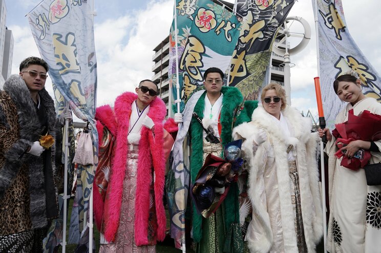 北九州市二十歳の記念式典にて　写真／篠原祐介