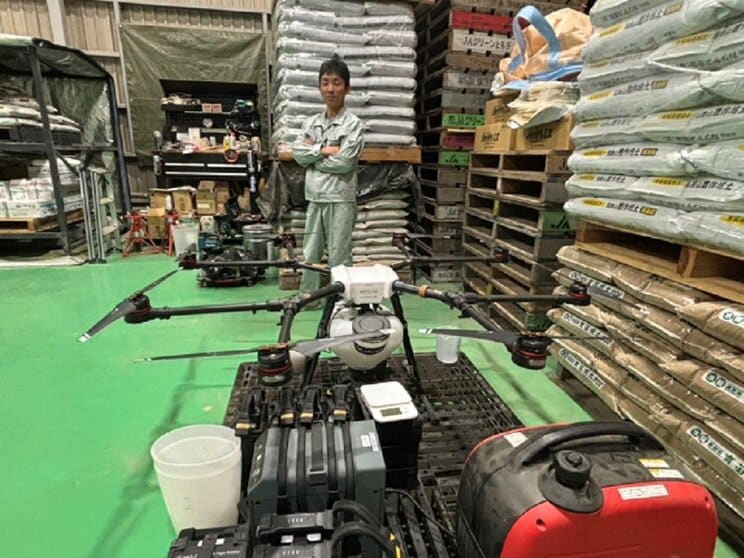 農作業用のドローン