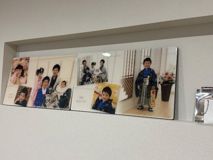 幼い頃から大切に育てられてきた、長男をはじめとする6人の子どもたち（阿部さんの自宅に飾られていた写真より）