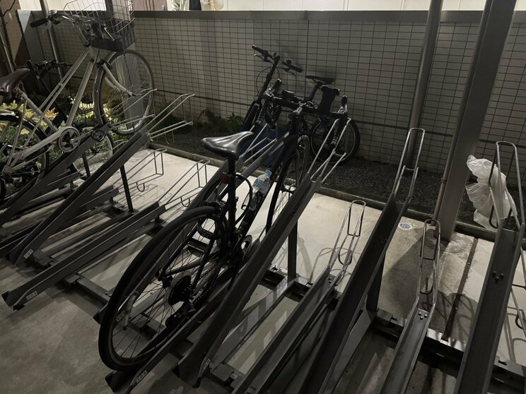 中窪さんが乗っていたと思われる自転車（住民提供）