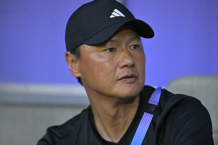 パリ五輪でU-23日本代表を率いた大岩監督　写真／JMPA