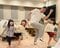 ３児の父として子育てに奮闘する石田さん。朝一開始だった取材の当日も夏休み中の子どもに朝4時に子どもに起こされて遊んでいたという（写真／本人提供）