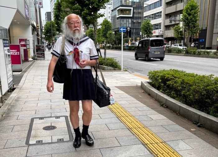 “セーラー服おじさん”こと小林秀章さん