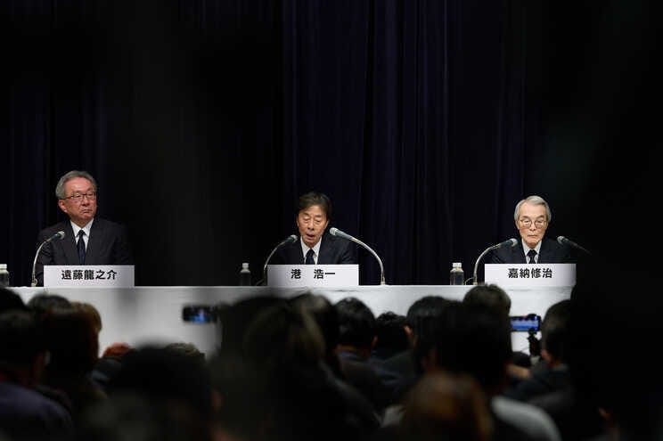 小林製薬の会見と共通点の多かったフジテレビの記者会見（写真／村上庄吾）