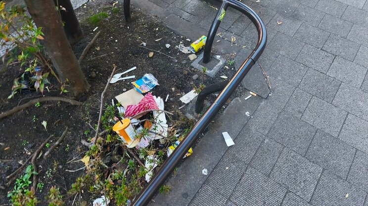 2026年1月1日の秋葉原の様子