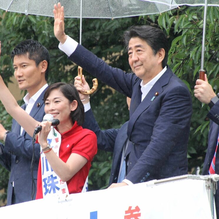 丸川氏と故安倍晋三氏（写真／丸川珠代氏SNSより）