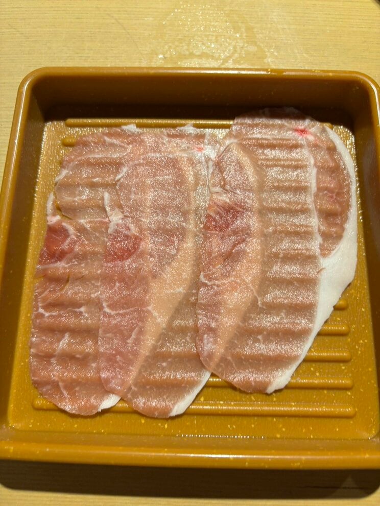 しゃぶ葉のお肉（写真／読者提供）