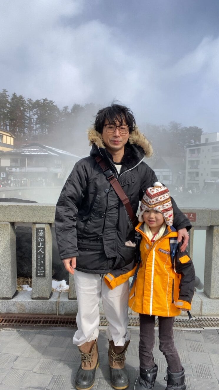 初めてふたりでいった温泉旅行（写真／えむとしさん提供）