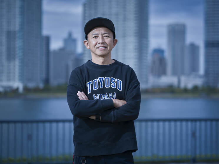 「日々暮らせるのはサッカーのおかげ」と話すGAKU-MC　撮影／廣瀬靖士