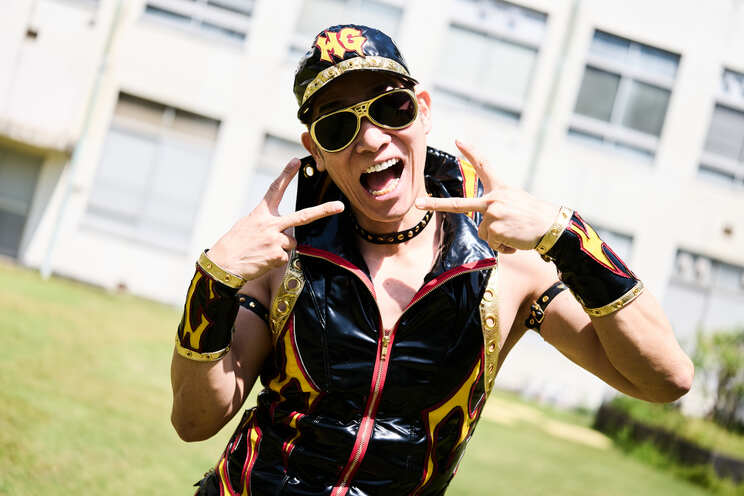 現在50歳。当時と変わらない若々しい姿のHG氏