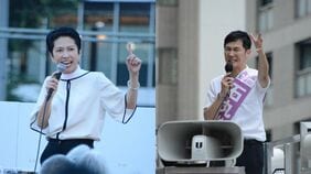 〈石丸氏急進〉「小池知事を逆転する区もある」蓮舫氏は「ロケット団みたい」な「R」Tシャツ好評も3位陥落のピンチ! 支持拡大にあの元総理経験者がひと肌脱ぐ⁉