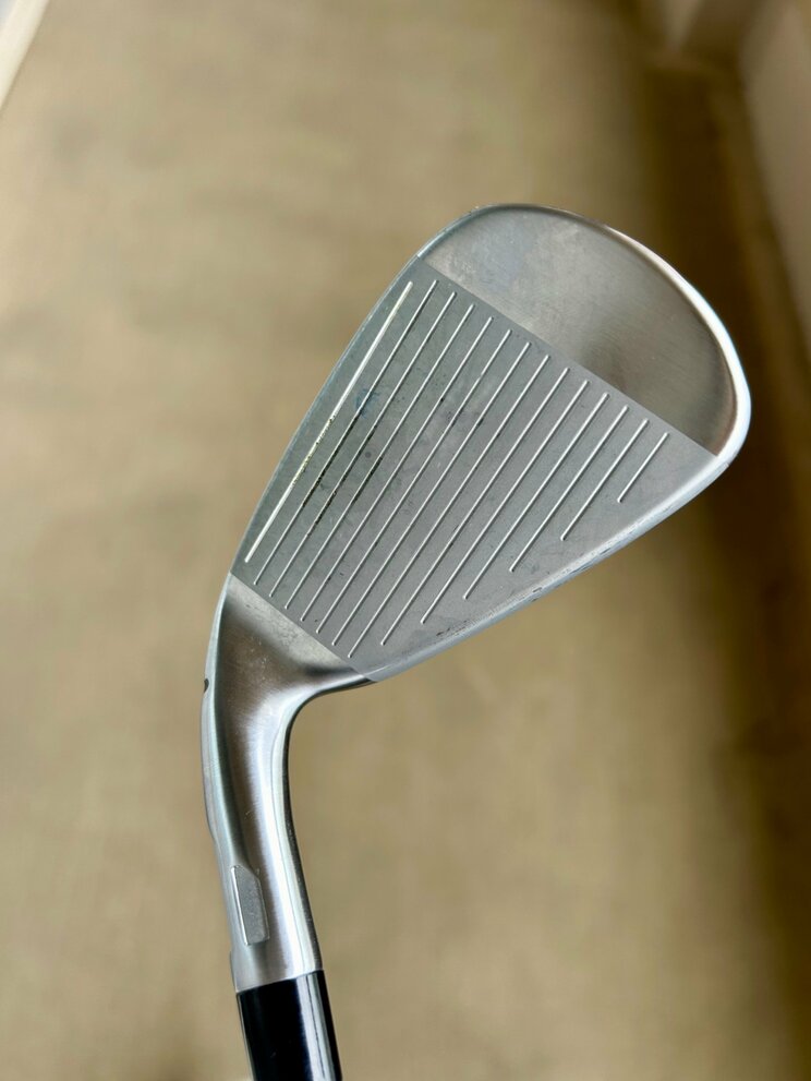 早くもうっすらとボール跡が