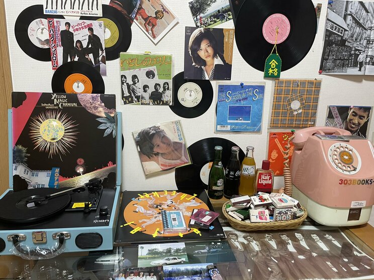 実家はどんどんコレクションで埋め尽くされていく