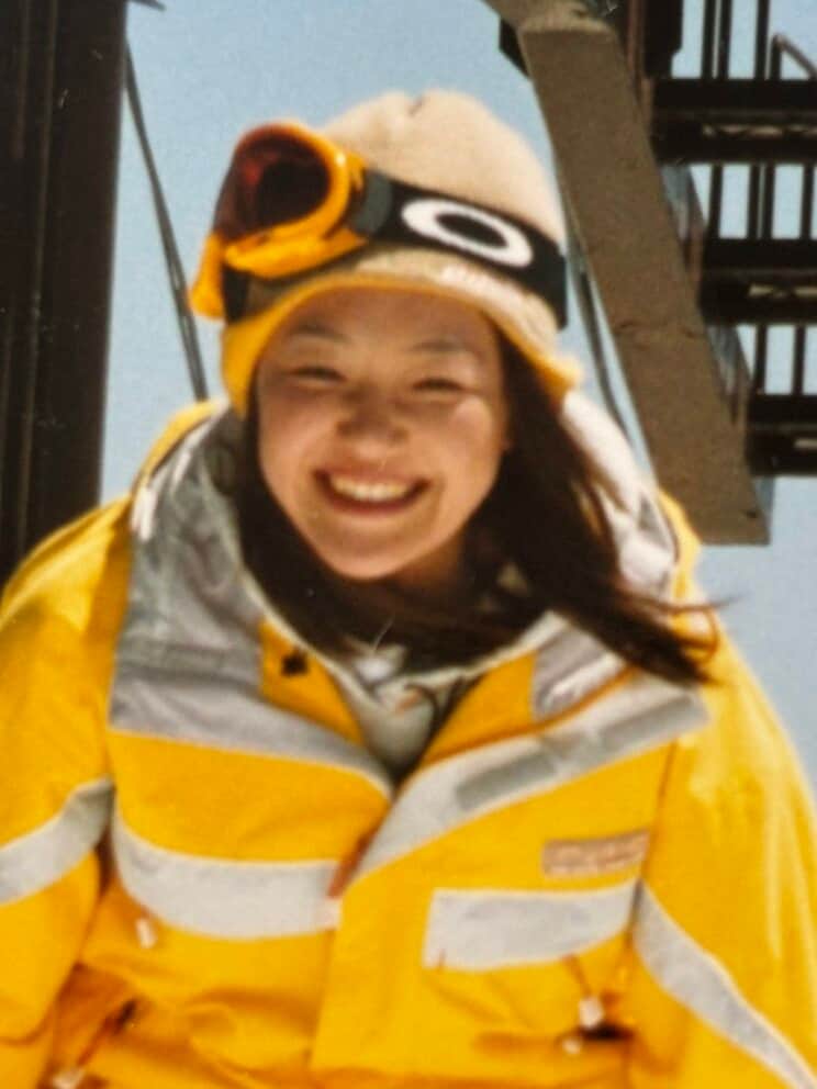 プロスキーボーダーとして活躍していた27歳のころの内田さん