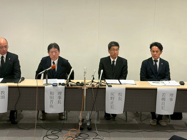 北越高の記者会見（撮影／集英社オンライン）