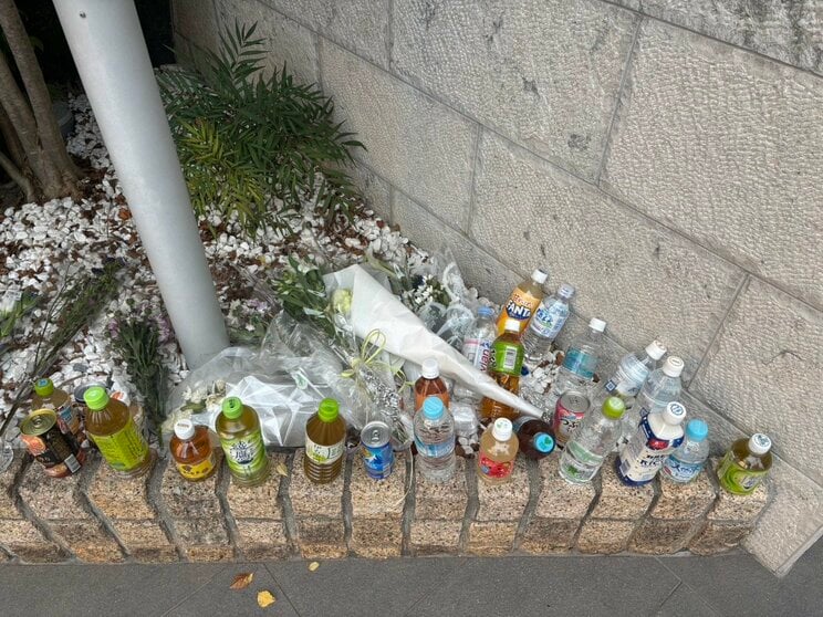 24歳女性の殺害現場となったマンションの前（撮影/集英社オンライン）