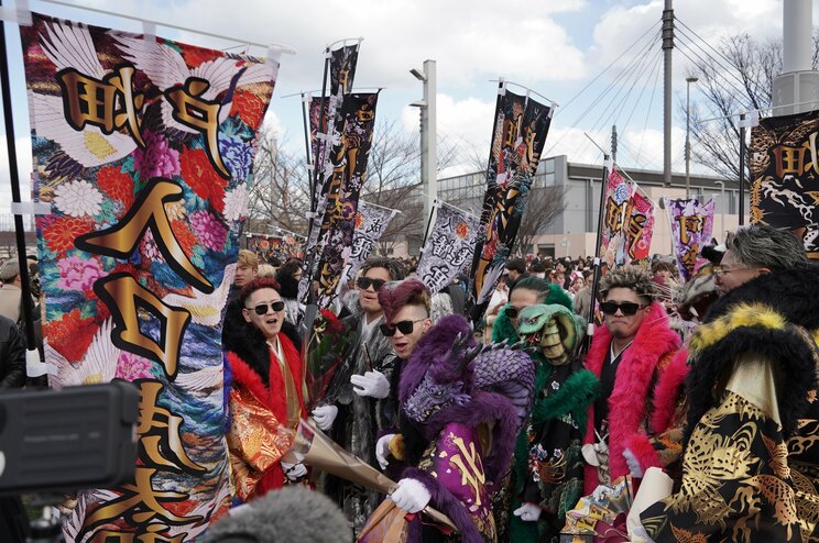 北九州市二十歳の記念式典にて　写真／篠原祐介