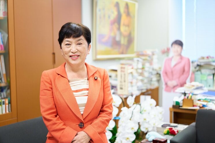 社民党党首・福島みずほ氏（撮影／村上庄吾）