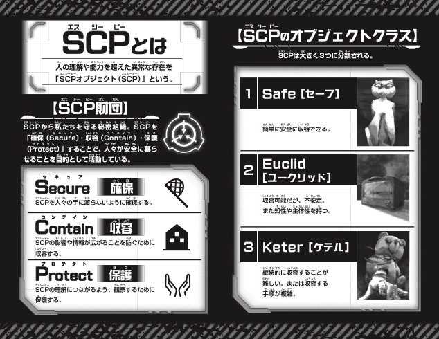 『異常存在SCP報告ファイル』（集英社みらい文庫）より　©おふとん商會