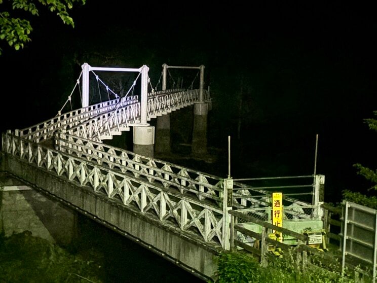 旭川の事件の現場となった神居大橋