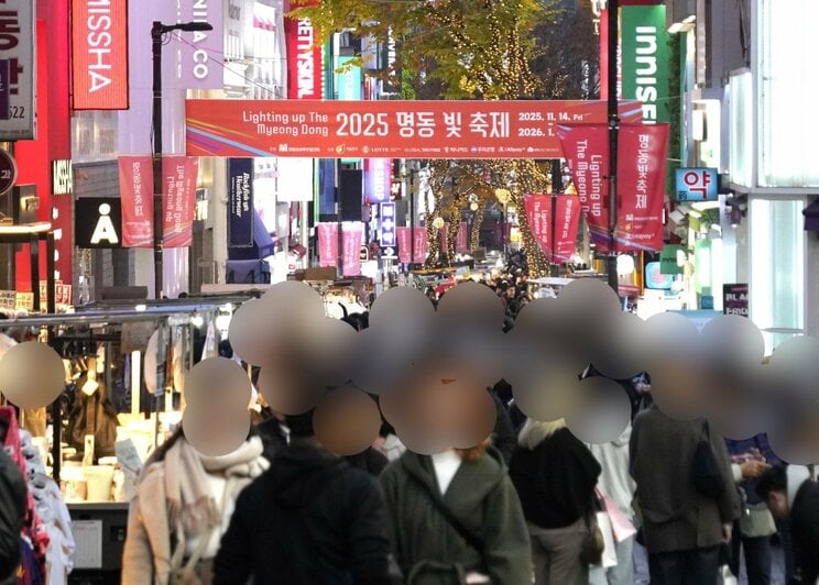 韓国・ソウルの明洞（撮影／集英社オンライン）