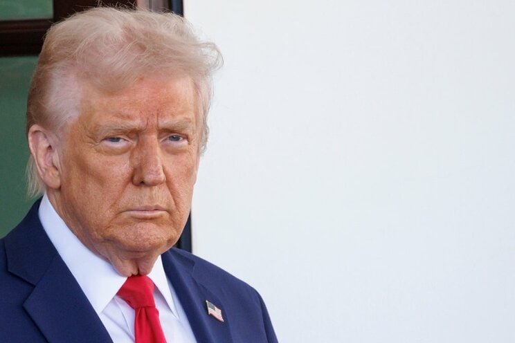 第47代アメリカ合衆国大統領に就任したトランプ
