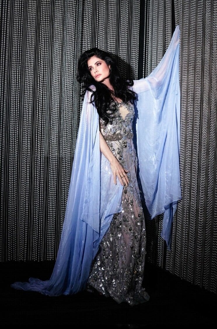 最近のVOGUEでのモデル仕事（本人提供）