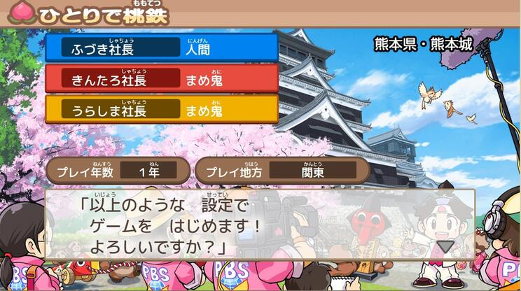 ゲーム開始! ©さくまあきら ©Konami Digital Entertainment