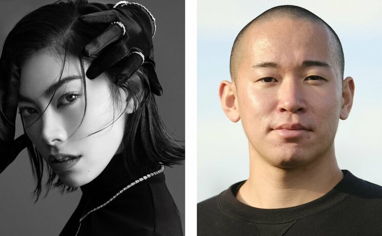 森星さん（左）、塚原龍雲さん 撮影：三好祐司（右）