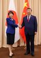 25年10月、習主席と会談を行なった高市総理（首相官邸公式Xより）