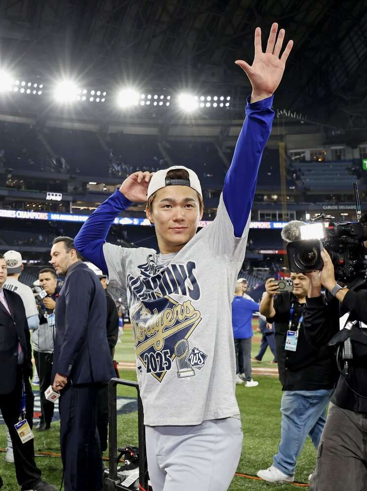 山本由伸選手(写真/共同通信社)