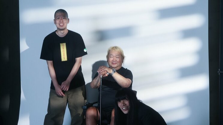 小林、二郎、友保の3ショット