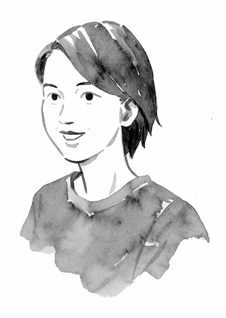 ながい・れい ◉ 91年東京都生まれ。24年わたくし、つまりNobody賞を受賞。きき合い考え合う哲学対話を各地でひらく。八木咲とのユニット「せんそうってプロジェクト」でも活動。著書に『水中の哲学者たち』『世界の適切な保存』『さみしくてごめん』。