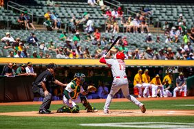 「大谷はプレーヤーとして、尊敬してやまない」というエ軍”第二のショーヘイ” ブレット・フィリップス。実は元日ハムのヒルマン娘婿だった