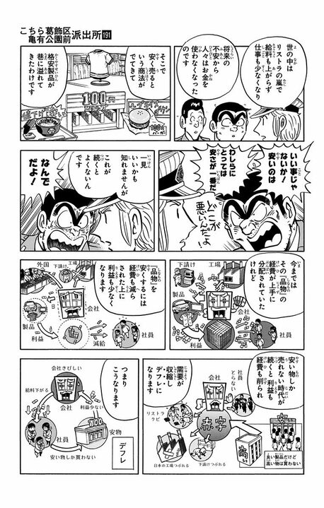 【こち亀】コーヒー2000円、服200万、軽自動車2億円....究極の100倍インフレ社会で見た衝撃の値札たち_11