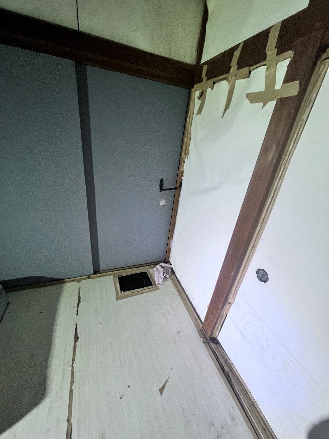 いったいなんのためにチェーンをつけたのか…（画像／ふかぽんさん提供）