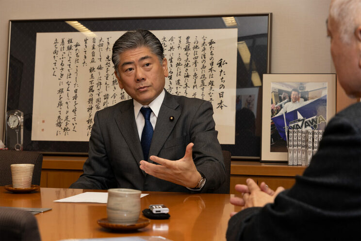 古川禎久衆議院議員　撮影／御舘彩