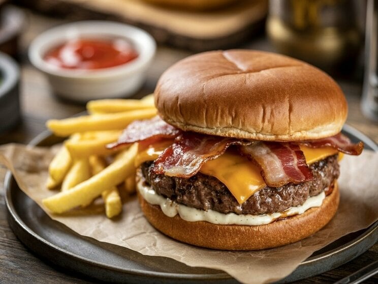 アメリカの国民食とも言えるハンバーガー