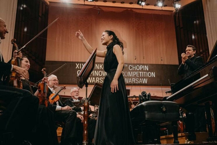 本選の進藤実優  ©Krzysztof Szlezak /NIFC