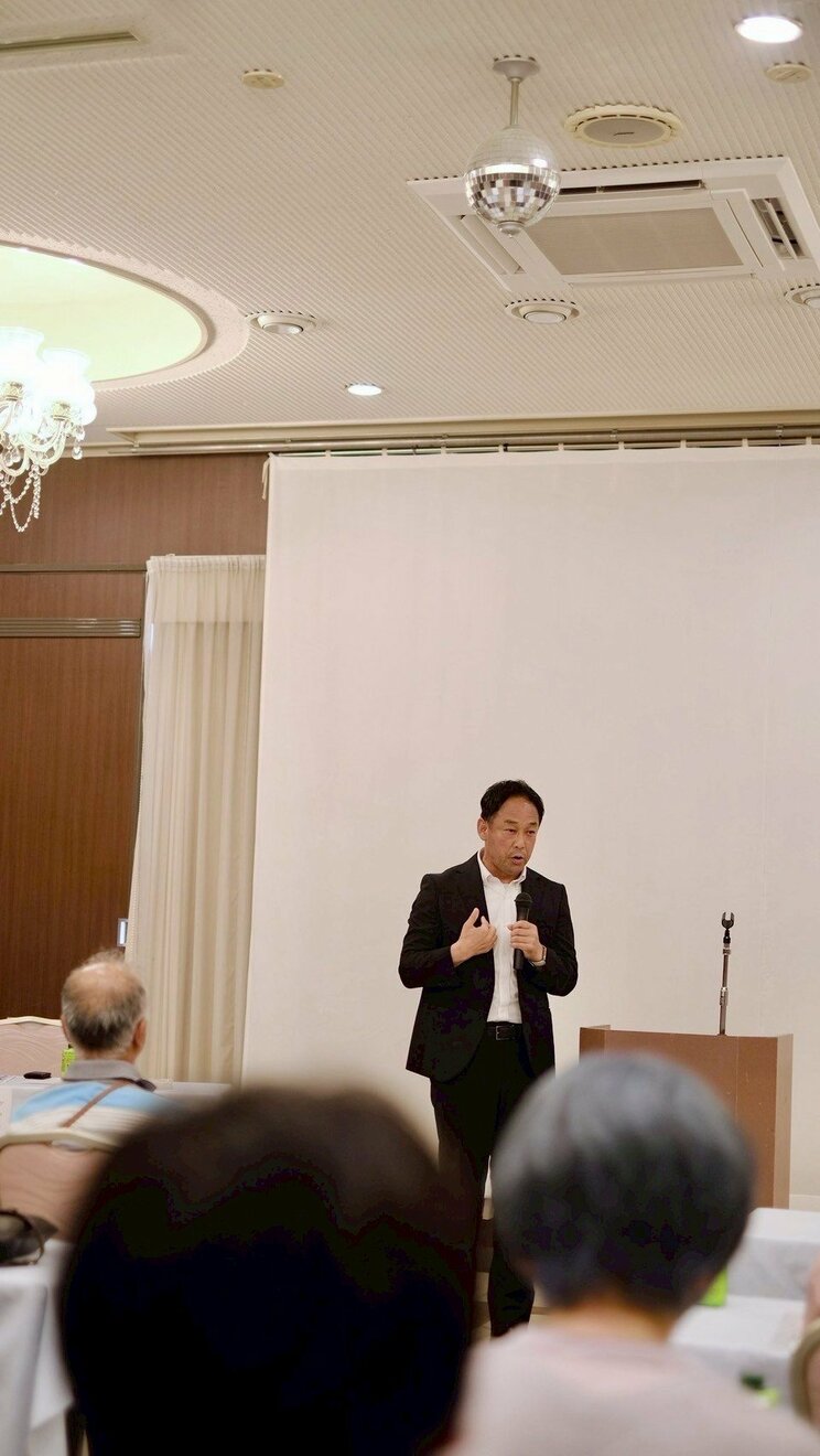望月良男氏（本人事務所Xより）
