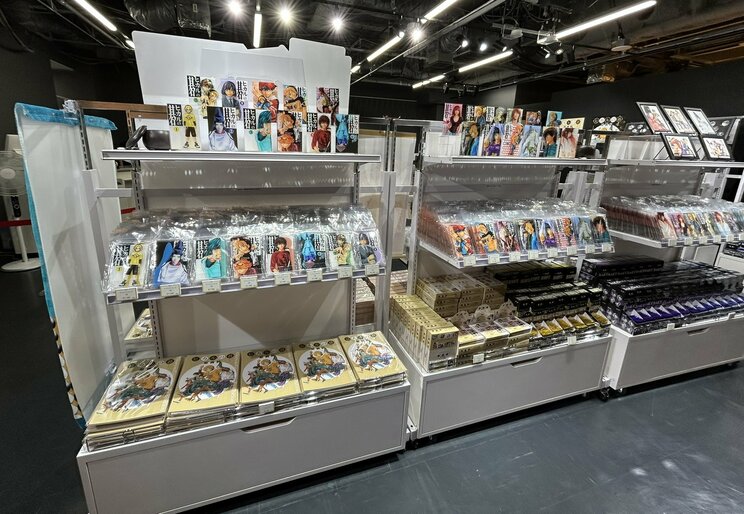 大充実のグッズコーナー