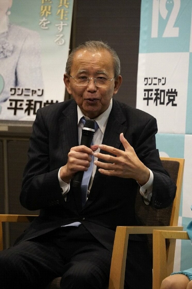 選挙戦略を話す藤川晋之助氏（撮影／集英社オンライン）