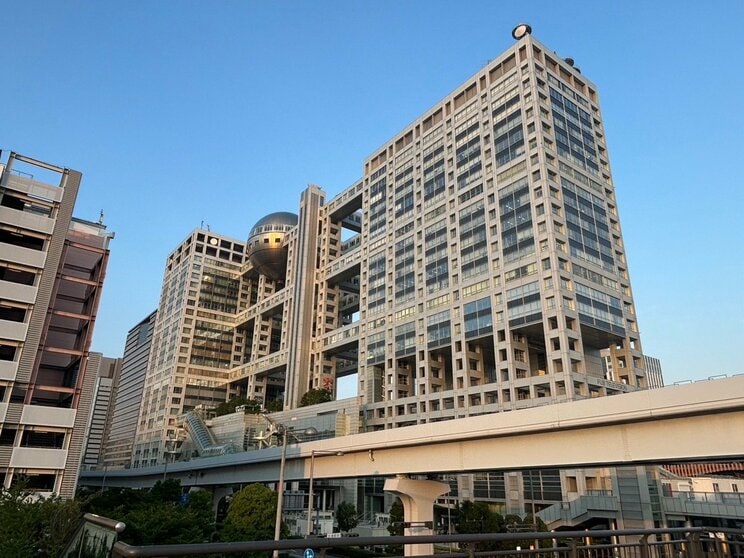 フジテレビ社屋（撮影／集英社オンライン）