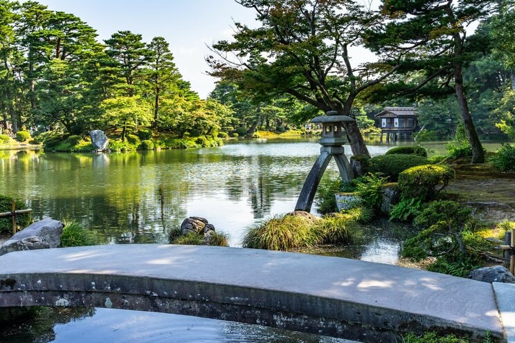 国の特別名勝に指定されている金沢の兼六園