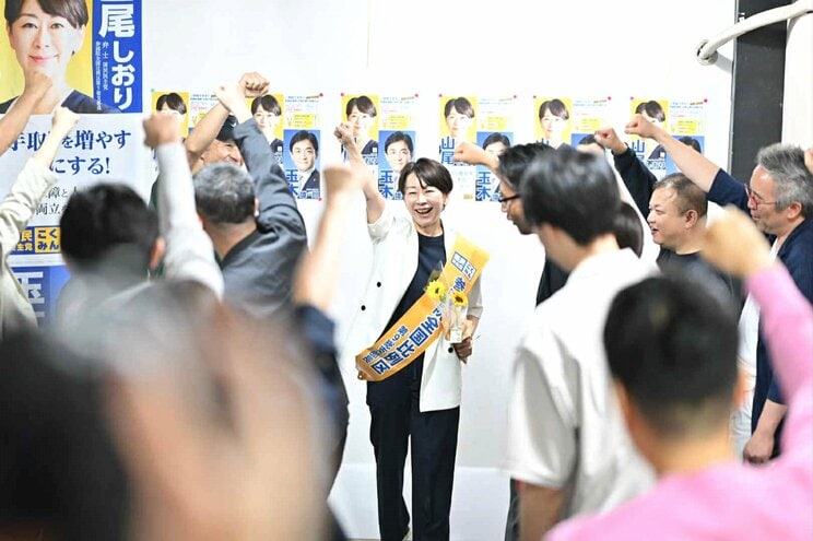 知名度はバツグン？だった山尾氏（本人Xより）