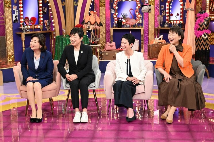 有名女性議員たちがバラエティに登場（画像／上田と女が吠える夜　公式SNSより）