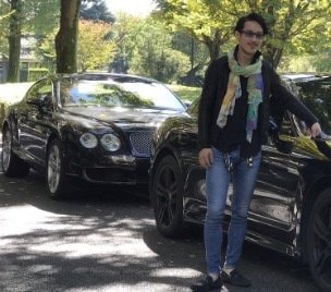 オシャレに気を使っていたという関根容疑者（知人提供）