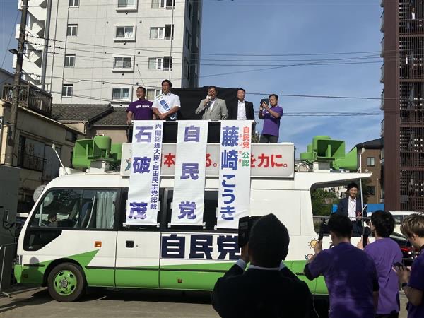 都議選でも熱心に動いていた石破総理（本人Xより、以下同）