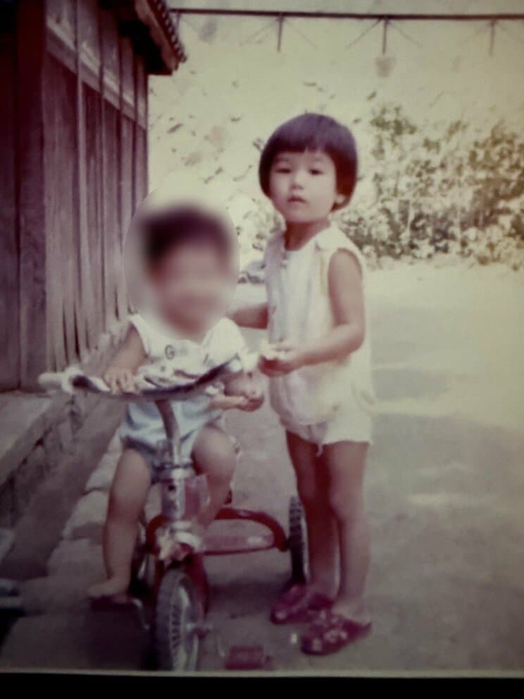 幼少期の脇浜教授（写真／本人提供）