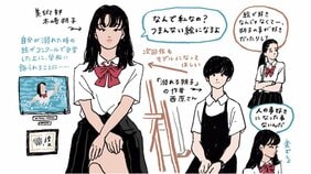 好きが分からない女 。from『ミューズは溺れない』【イラストレーター チヤキが描く映画の中の愛すべき女子図鑑】